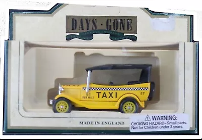 Days Gone By 3  Diecast Early YELLOW TAXI • $15