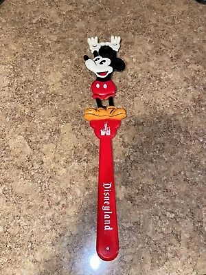 Vintage Disney Mickey Mouse Disneyland Resort Resin Plastic Back Scratcher • $15