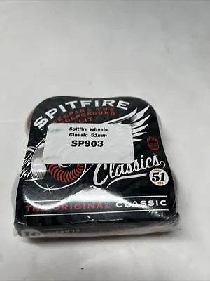 Spitfire Wheels Classic 51mm SP903 • $33.99