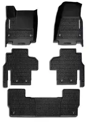 82216634AA All-Weather Floor Mats Jeep Wagoneer (2022-2023) Mopar OEM • $280.44