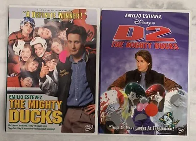 Disney’s The Mighty Ducks / D2: The Mighty Ducks DVD Lot Rare OOP HTF • $6.82