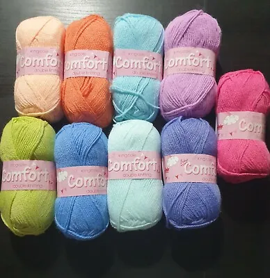 £1.25 • Buy CLEARANCE SALE King Cole Comfort 50g Balls DK Choice Of Colours