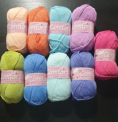 £1.25 • Buy CLEARANCE SALE King Cole Comfort 50g Balls DK Choice Of Colours
