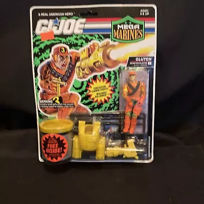 Vintage GI Joe Clutch Mega Marines 1993 ARAH New MOC Sealed • $65