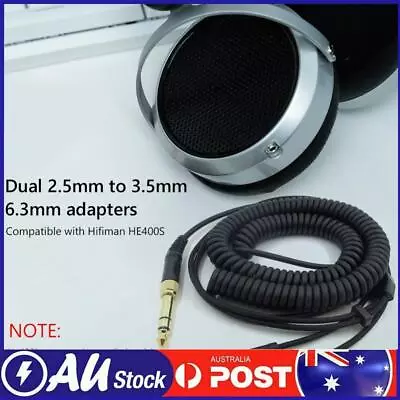 HiFi Audio Spring Cable For Hifiman HE400S/HE-400I/HE560/HE-350/HE1000/HE1000 V2 • $21.49