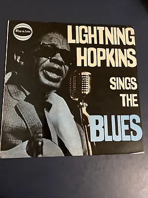 Lightnin' Hopkins Sings The Blues Vinyl LP Album Record UK Realm Records • £35