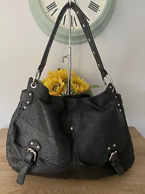 £29.99 • Buy Lovely RUSSELL AND BROMLEY Black Leather Shoulder Bag