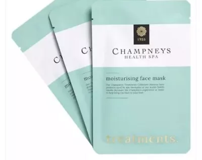 Boots Champneys Moisturising Face Masks 3 X 37ml Set Brand New • £10