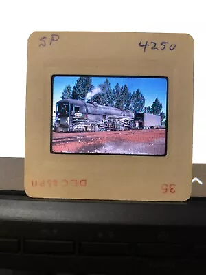 Southern Pacific Color Slide Cab Forward No 4250 Running Light. • $10