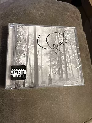 Taylor Swift Signed Autograph Folklore CD Booklet Still Sealed HEART • $337.20