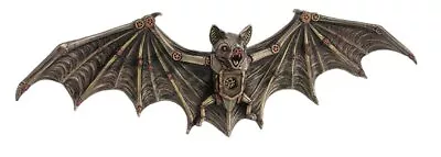 Steampunk BAT WALL PLAQUE WU76918A4 • $27.20