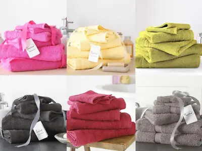 £17.80 • Buy Luxury Towels Gift Bundle 8 Pcs Towel Bale Set 100% Egyptian Cotton 500 Gsm