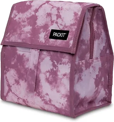 PackIt® Freezable Lunch Bag Mulberry Tie Dye Built With EcoFreeze® Technology • $20