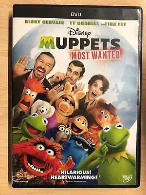 Muppets Most Wanted (DVD Disney 2014) - J1105 • $2.99