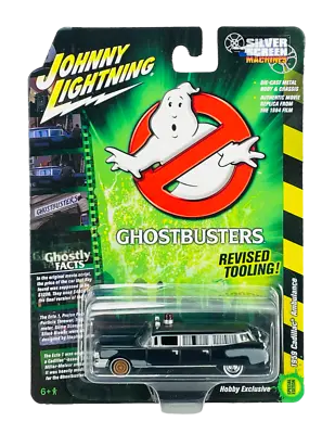 Johnny Lightning Ghostbusters 1959 Cadillac Ambulance Pre Ecto 1:64 Die Cast New • $27.40