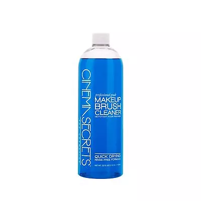 Cinema Secrets Professional Grade Makeup Brush Cleaner 32 Oz. Bottle Quick Dry • $39.95