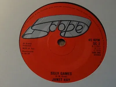 Janet Kaye - Silly Games 7  Single Ex+ • £6.95
