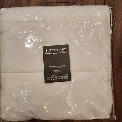 Pottery Barn Sleepsmart 37.5 Tempature Regulating 550fp Down Duvet Insert... • $188.99