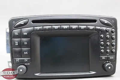 01-04 Mercedes W209 CLK55 AMG C320 Command Head Unit Navigation Radio CD OEM • $255.99