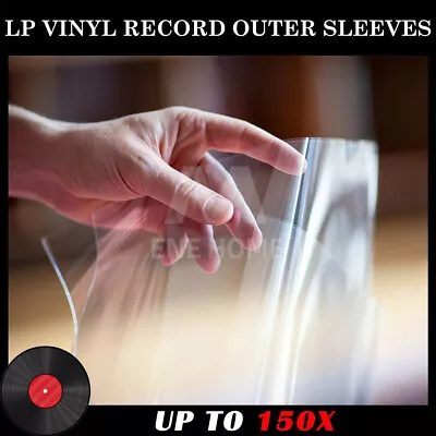 $40.99 • Buy Outer Record Sleeves For 12 Inch Vinyl Record Storage Protector LP Album Covers