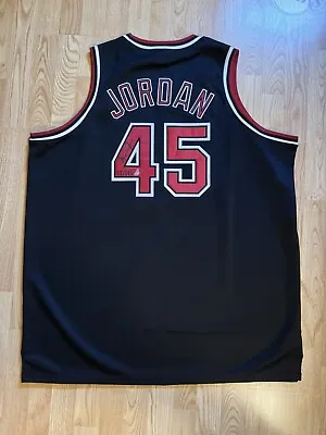 Michael Jordan Signed Mitchell & Ness Hardwood Classics Jersey 17/145 • $350