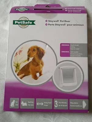 £14 • Buy PetSafe Staywell 2-Way Small Pet Door Cat Dog Flap White 715EF