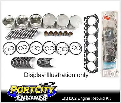 Engine Rebuild Kit Holden 6cyl 202 Red HJ HQ HX HZ Torana LJ LH UC EKH202 • $749.95