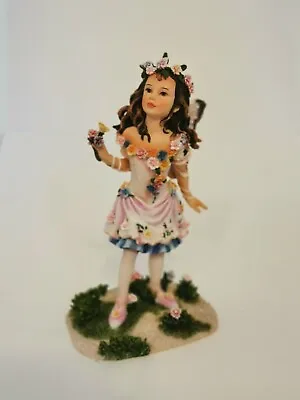 Perfect Condition 'Spring Pansy Faerie' By Christine Haworth Faerie Poppets • £19.99