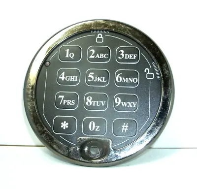 S&G Small Face Electronic Lock Keypad-Black Chrome Trim-Tested! • $18.88