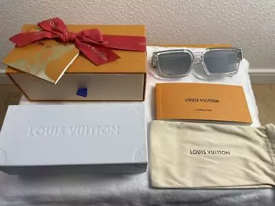 LOUIS VUITTON 2054 1.1 Millionaires Sunglasses Transparent Z1410E Virgil Abloh • $949.99