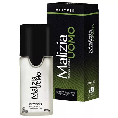 Malizia Uomo Vetyver Eau De Toilette 50ml Spray • $14.99