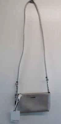 Calvin Klein Silver Crossbody Bag • £15
