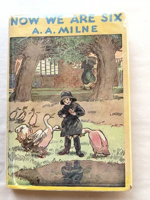 $16.99 • Buy Now We Are Six By A.A. Milne, Dutton HC/DJ August 1950 Reprint, VG
