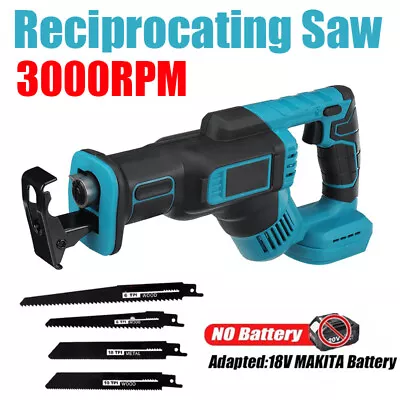 3000RPM Cordless Reciprocating Saw Chainsaw Wood Cutting For Makita 18V Battery • $49.99