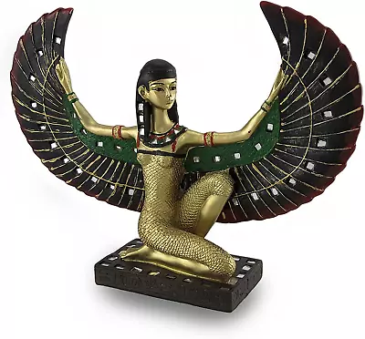 Winged Egyptian Goddess Isis Statue Deity Mythology • $42.15