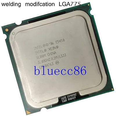 Intel Xeon E5450 Quad Core LGA 775  3.Ghz SLBBM CPU Processor Similar(Q9650) • $16.50