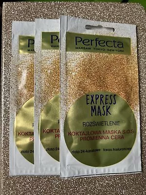 PERFECTA Express Face Masks X3 • £6.99