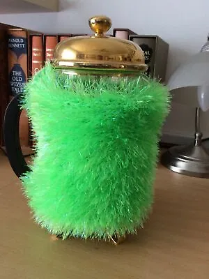 Cafetiere Cosy.coffee Pot Cover.Jacket/cover. Size 1 Litre Pot.Colour Green • £7.99