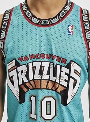 Mens Mitchell & Ness NBA Swingman Road Jersey LARGE Grizzlies Mike Bibby 1998-99 • $45