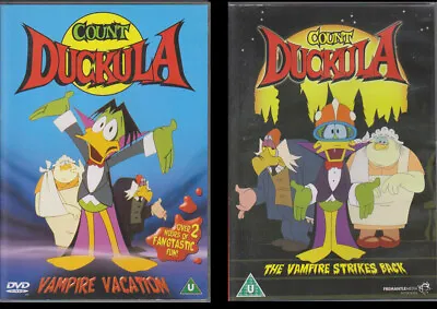 Count Duckula Vampire Vacation / The Vampire Strikes Back ----- (select Dvd) • £9.99