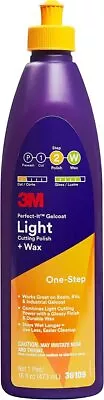 3M 36109 Perfect-It Gelcoat Light Cutting Polish + Wax Pint Boat RV Fiberglass • $26.62