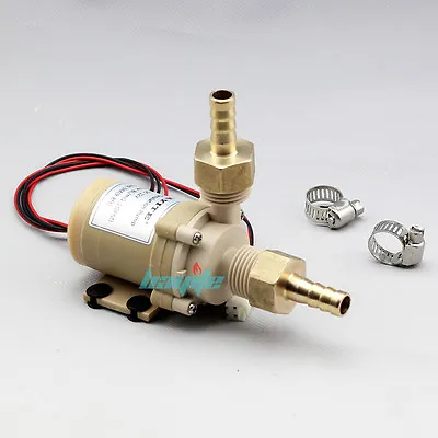 12V DC Quiet Solar Hot Water Circulation Pump High Quality Food Grade Coupler US • $21.98