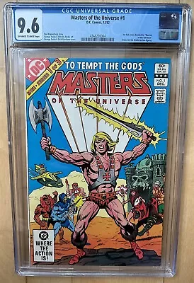 Masters Of The Universe #1 DC 1982 Kupperberg - Tuska OW/White Pages CGC 9.6 • $124.99