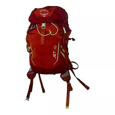 Osprey Jet 18 Backpack Hiking Travel Bag Lightweight Hydration Chest Lumbar • $40