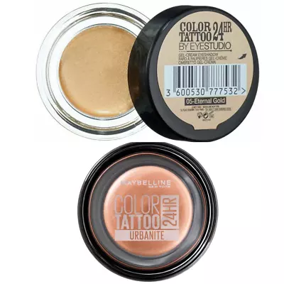 Maybelline Color Tattoo 24H Gel Cream Eye Shadow Choose Shade • £5.99