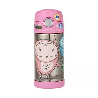 THERMOS FUNTAINER® WATER BOTTLE 355ML Owl F4011OW6AUS • $24.95