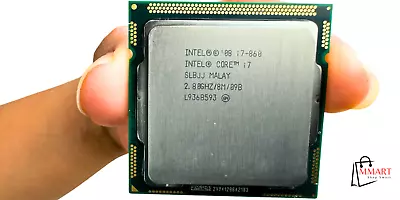 Intel Core I7-860 2.8GHz SLBJJ Quad Core 8MB LGA1156 CPU Processor MALAY • $14.39