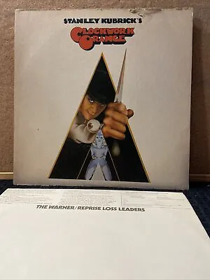 Stanley Kubrick A Clockwork Orange Movie Soundtrack Record LP 1972 WB 2573/ VG • $14.99