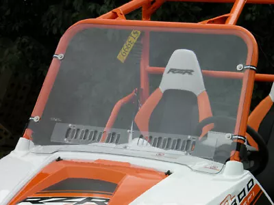 Polaris RZR 570/800/900 Scratch Resistant MR10 Lexan Windshield W/Quick Straps • $363.95