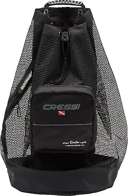 Cressi Heavy Duty Mesh Backpack 90 Liters Capacity For Scuba Water Sport Gear • $75.01